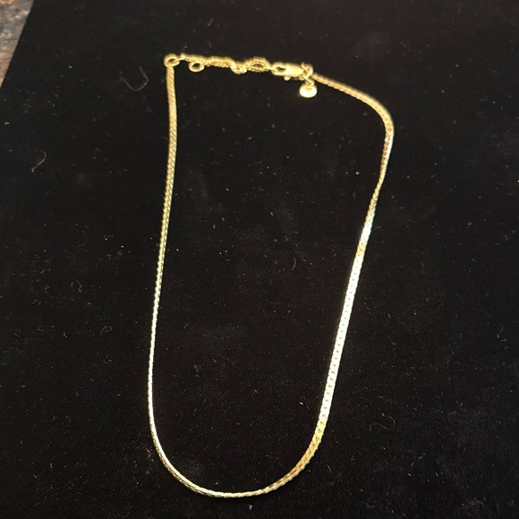 Madewell Shimmering Gold tone layering Necklace - Picture 1 of 3